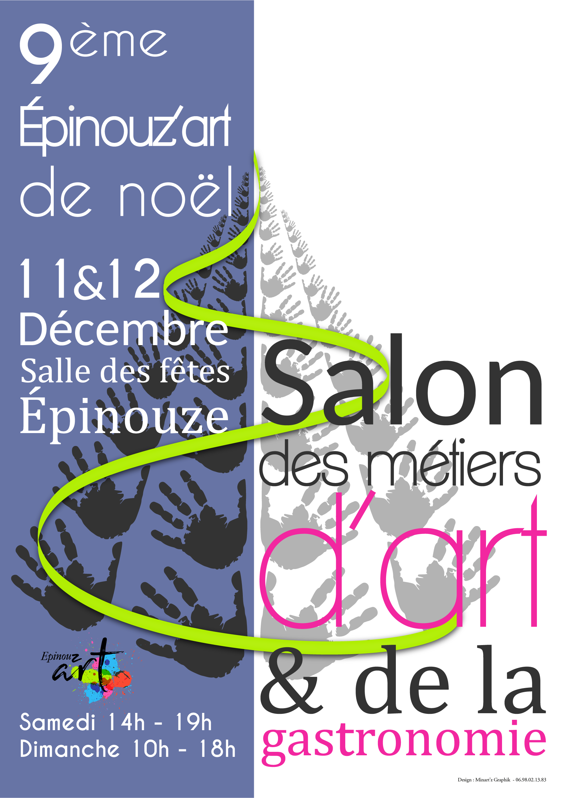 Marché de Noël Epinouz'art, Epinouze (26) les 11 et 12 déc 2021