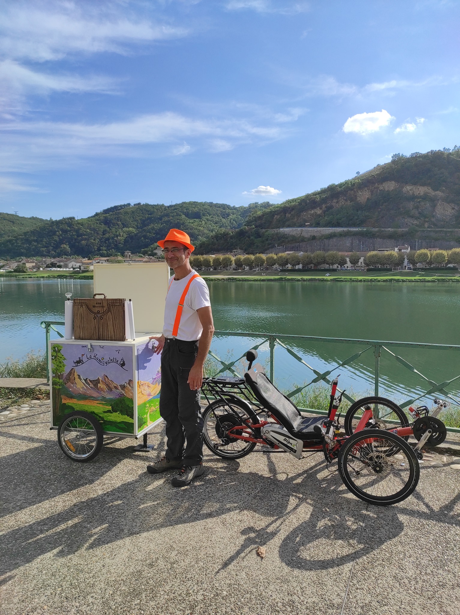 La KAMICYCLETTE fête le Haut-Rhône à Seyssel (74), le 5 sept 2026