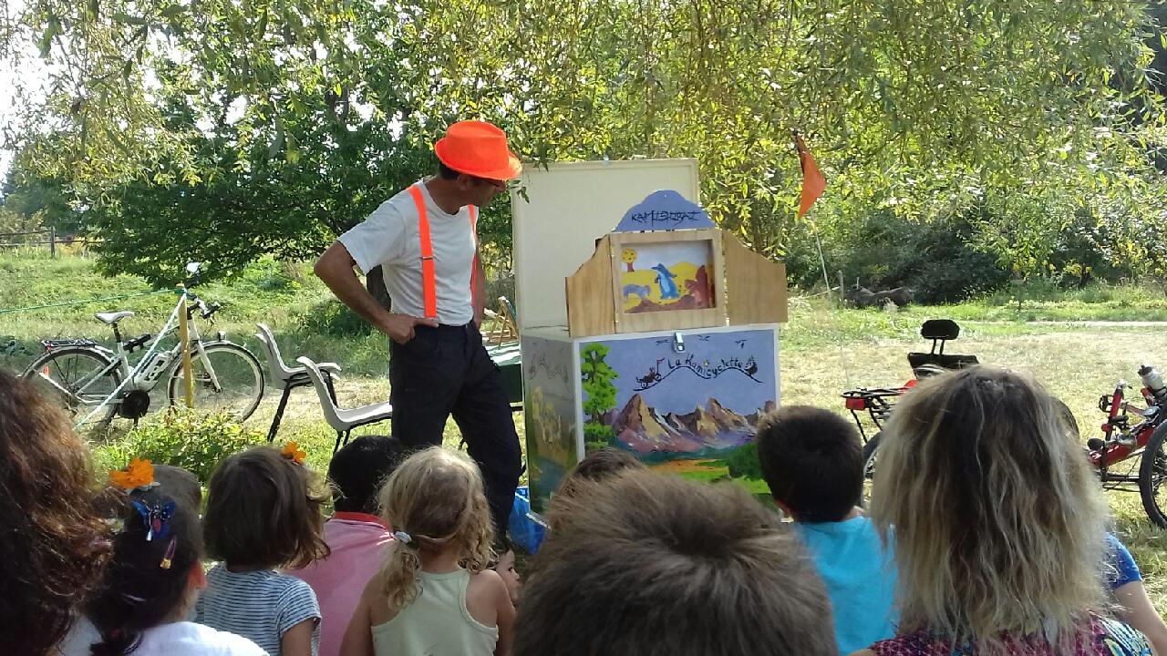 La KAMICYCLETTE en Kermesse à Tain l'H, le 20 juin 2025