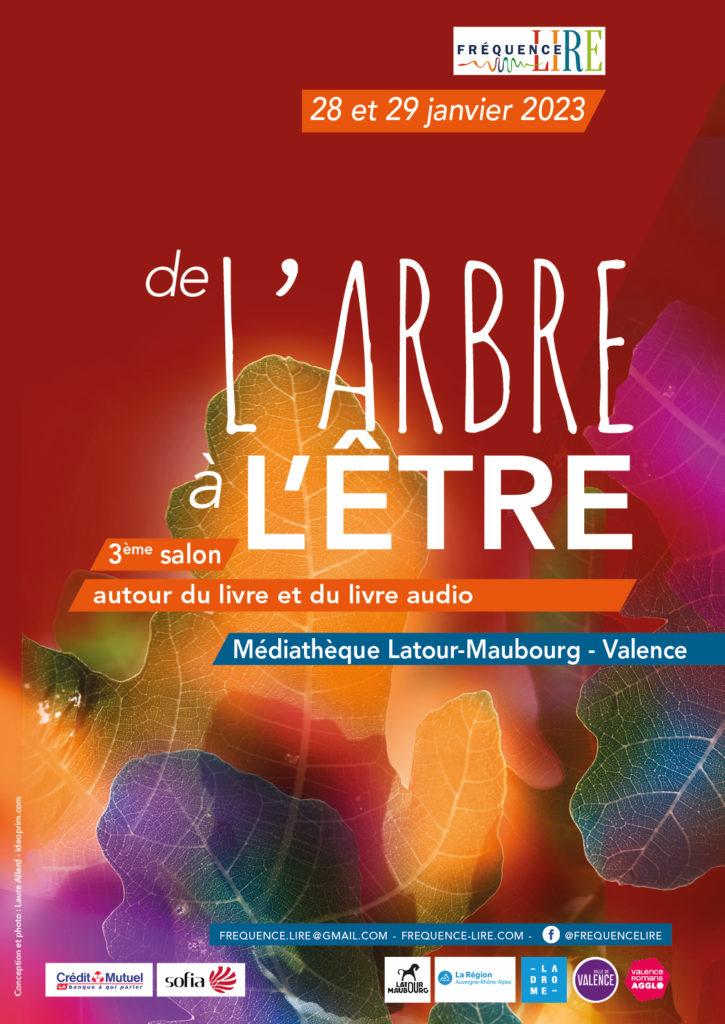 De l'Arbre à l'Être et dédicaces à Valence, le 28 et 29 janvier 2023