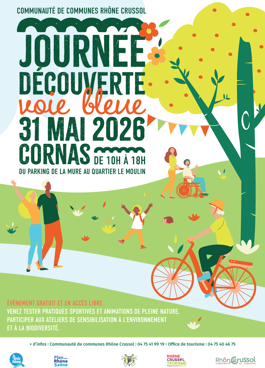 La KAMICYCLETTE découvre la Voie Bleue à Cornas (07), le 31 mai 2026