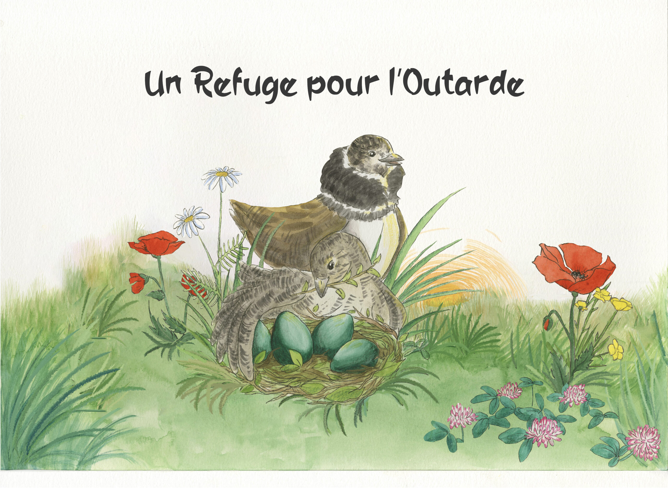 La KAMICYCLETTE contera les prairies sèches et l'Outarde à Balan (01), le 16 sept 2026